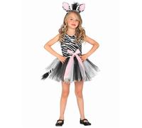 Widmann S.r.l. – Déguisement enfant animal, robe avec tutu et serre-tête Carnaval