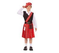 My other me Déguisement Mom Scottish Rouge 5-6 ans Enfants