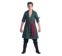 Déguisement - DEGUISE TOI - Roronoa Zoro One Piece enfant - Vert - Polyester - 10 ans 7-9 ans