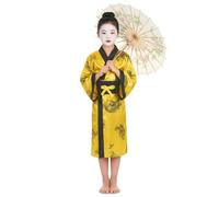 Deguisetoi Déguisement Chinoise Jaune Fille 4-6 ans