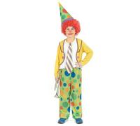 Déguisement - Déguisement clown joyeux garçon 7-9 ans