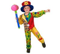 Déguisement - JADEO - Clown multicolore - Garçon - 4 ans 4-6 ans