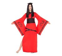 Mom China Dragon Woman Costume Rouge M-L Enfants