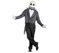 Déguisement - Déguisement Jack Skellington - Adulte - Noir - Costume Halloween - Licencié officiel