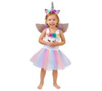 Déguisement - Déguisement licorne fleurie pastel fille 10-12 ans