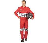 Déguisement - Déguisement pilote de course homme L
