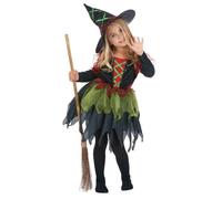 Déguisement - Déguisement sorcière des bois fille Halloween 4-6 ans