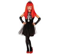 Déguisement - Déguisement squelette Tiffany fille - Noir - 3 ans - Halloween et Carnaval 8 ans