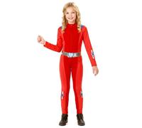 DEGUISE TOI - Déguisement Totally Spies rouge Clover fille - Combinaison - Ceinture - XXL 15-16 ans (153-158 cm) - Rouge - Déguisements enfants - 100% polyester - Lavage à la main - Carnaval