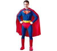 Déguisement Deluxe - RUBIES - Superman - Torse Musclé - Multicolor M