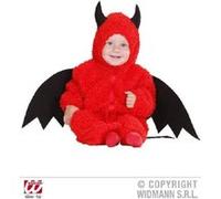 Déguisement Démon Fuzzy (6 mois/1 an) rouge G