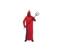 Déguisement Démon Rouge Garçon Halloween, Taille 8 À 10 Ans Rouge