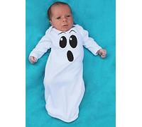 Déguisement d'Halloween pour bébé Ghoul Goth - Déguisement pour garçon ou fille - Fabriqué au Royaume-Uni - Baby Moo's (3-6 mois)