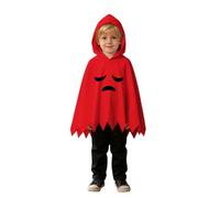 Déguisement d'Halloween pour garçon, comprenant une cape, un pantalon long et un imprimé, prêt pour une aventure déguisée. (d-Red, 9-12 Months)