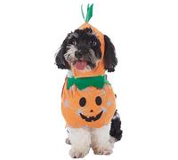 Déguisement d'Halloween pour petit chien - Costume de citrouille pour chien | Vêtements pour chats Costume de citrouille | Vêtements amusants pour chiens avec costume d'Halloween | Dis