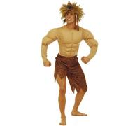 Déguisement D'homme De La Jungle Tarz Beige