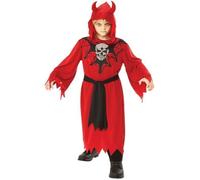 Déguisement diable noir enfant 8-10 ans