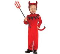 déguisement diable rouge bébé - 3/4 ans - rouge - amscan 997531 Rouge