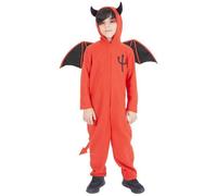 Déguisement Diable Rouge Enfant avec Ailes 3-4 ans