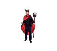déguisement diable terrifiant homme - s/m - rouge - ptitclown 88441