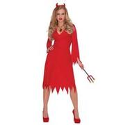 déguisement diablesse séduction rouge femme - m/l - rouge - amscan 997514 Rouge G