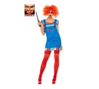 Déguisement Diabolical Doll pour femme - DisfraZZes - Chucky - Multicolore - Femme L
