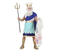 W WIDMANN MILANO – Costume Poséidon – Dieu grec, dieu de la mer, déguisement de carnaval
