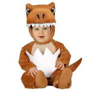 déguisement dinosaure t-rex marron bébé - 12/18 mois - marron - guirca 76048 Marron G