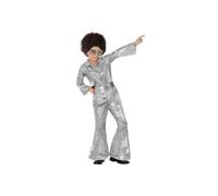 Déguisement disco - AC-DÉCO - Garçon - Argenté - 5/6 ans - Polyester 5-6 ans