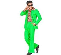 Déguisement Disco Costume Seventies Vert Homme M Vert 009392 W Widmann Milano Party Fashion M - 009392 W WIDMANN MILANO Party Fashion Vert G
