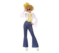 Déguisement Disco Des Années 80 Pour Femmes (Taille S) Multicolore