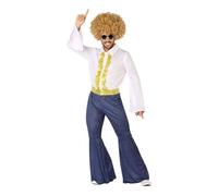 Déguisement Disco Des Années 80 Pour Homme (Taille S) Multicolore