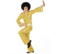 Déguisement Disco Doré Homme XS/S