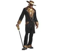 Déguisement Disco Mac Pour Homme Large Noir