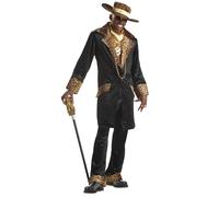 Déguisement Disco Mac Pour Homme Xl Noir