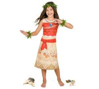 Déguisement - DISGUISE - Déguisement Vaiana basique fille - Sous licence Disney - Polyester - 3 ans+ 7-8 ans