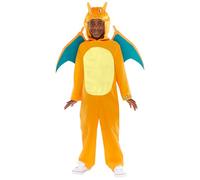 Déguisement Dracaufeu Pokémon Enfant - Orange - 6-8 Ans (128 cm)