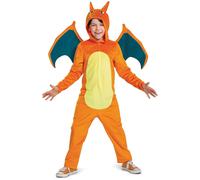 Déguisement Dracaufeu Pokémon Luxe Enfant - Taille: 10 - 12 Ans (137 - 149 Cm) Orange
