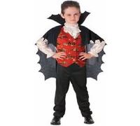 Déguisement dracula enfant 5-7 ans (haut et cape) multicolore G