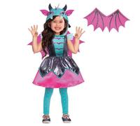 Déguisement Dragon Mystique Fille Rose
