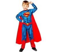 Déguisement Costume enfant Superman combinaison + cape taille 3-4 ans