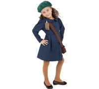 Déguisement Écolière Années 40 Filles 7 À 9 Ans Vert