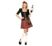 W WIDMANN MILANO Party Fashion - Costume écossais, robe, Ecosse, déguisements de carnaval
