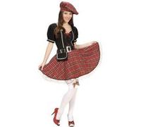 Déguisement écossaise femme Small G