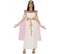 Déguisement égyptienne - Antiquité - Femme - Rose et or - Polyester L