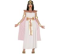 Fiestas Guirca – Déguisement femme Égypte (Antiquité) – Rose et or – Polyester – Taille L