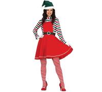 Déguisement elfe auxiliaire femme - GUIRMA, S.A. - L - Noir - Carnaval, Noël S