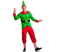 Déguisement Elfe Forêt Homme - Noël - Magicien - Polyester - Vert M/L