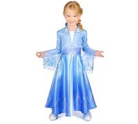 Déguisement Elsa Reine des Neiges 2 deluxe fille - 5 - 6 ans (109 - 126 cm)) 3-4 ans