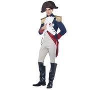 Déguisement empereur Français Napoléon luxe homme M